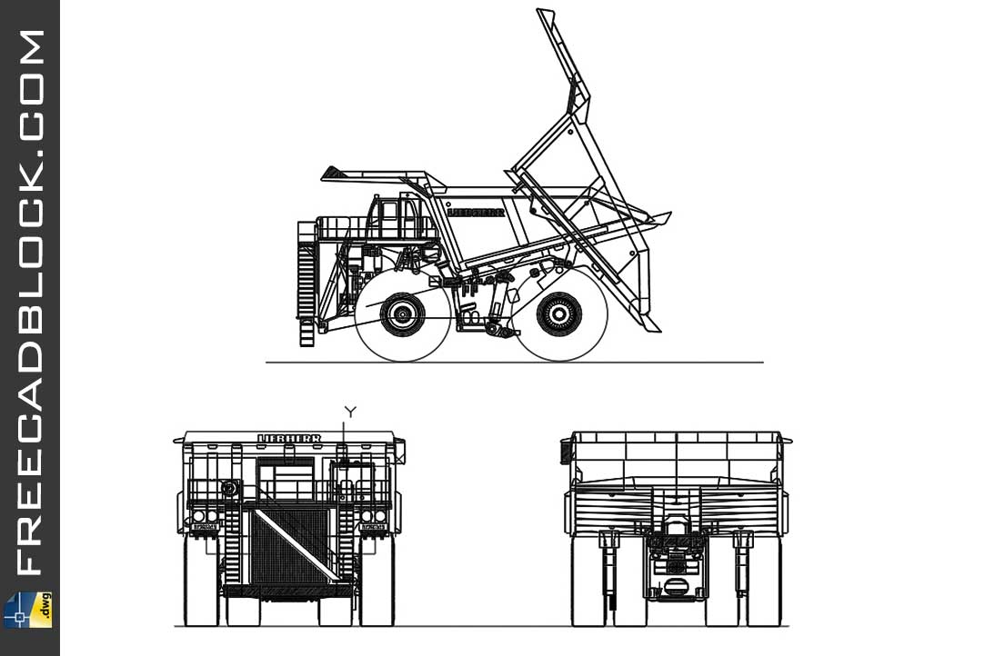 Coal mine DWG, free CAD Blocks download